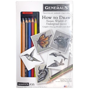 General's How To Draw Nature, Wildlife & Endangered Species Kit
