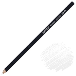 General's Primo Euro Blend Charcoal Pencil White