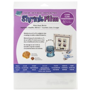 INK JET SHRINK FILM-CLEAR 8.5x11