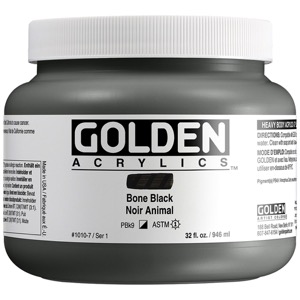 GOLDEN 32oz BONE BLACK