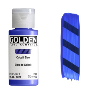 Golden Fluid Acrylics 1oz Cobalt Blue