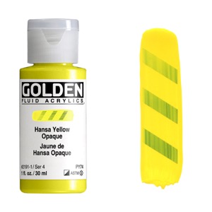 Golden Fluid Acrylics 1oz Hansa Yellow Opaque