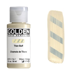 Golden Fluid Acrylics 1oz Titan Buff