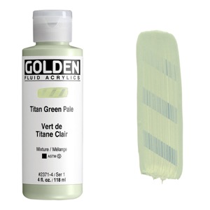 Golden Fluid Acrylics 4oz Titan Green Pale