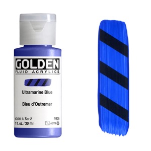 Golden Fluid Acrylics 1oz Ultramarine Blue
