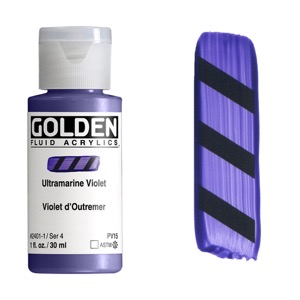 Golden Fluid Acrylics 1oz Ultramarine Violet