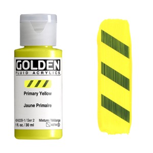 Golden Fluid Acrylics 1oz Primary Yellow