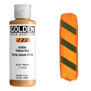 Golden Fluid Acrylics 4oz Indian Yellow Hue