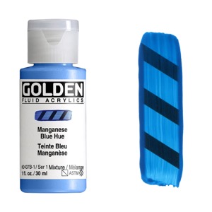 Golden Fluid Acrylics 1oz Manganese Blue Hue