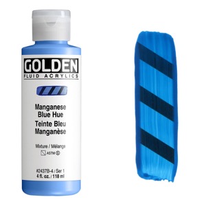 Golden Fluid Acrylics 4oz Manganese Blue Hue