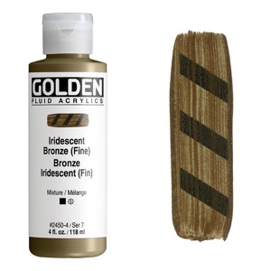 Golden Fluid Acrylics 4oz Iridescent Bronze (Fine)