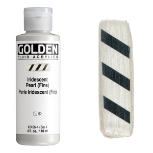 Golden Fluid Acrylics 4oz Iridescent Pearl (Fine)