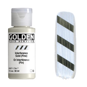 Golden Fluid Acrylics 1oz Interference Gold (Fine)