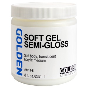Golden Soft Gel Semi-Gloss 8oz Jar