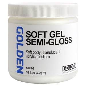Golden Soft Gel Semi-Gloss 16oz Jar