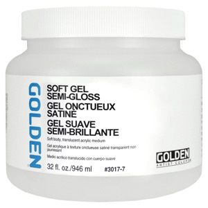 Golden Soft Gel Semi-Gloss 32oz Jar