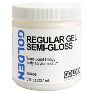 Golden Regular Gel Semi-Gloss 8oz Jar