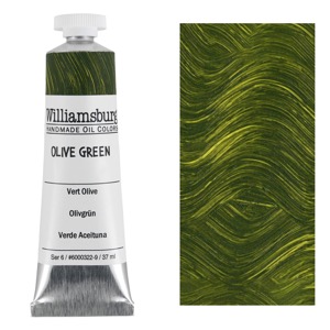 Williamsburg Handmade Oil Colors 37ml Olive Green