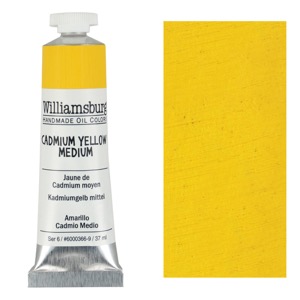 Williamsburg Handmade Oil Colors 37ml Cadmium Yellow Medium
