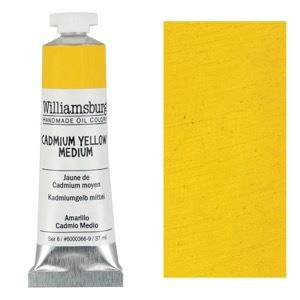 Williamsburg Handmade Oil Colors 37ml Cadmium Yellow Medium