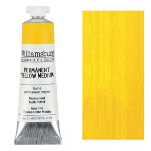 Williamsburg Handmade Oil Colors 37ml Permanent Yellow Medium