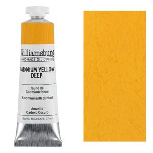 Williamsburg Handmade Oil Colors 37ml Cadmium Yellow Deep