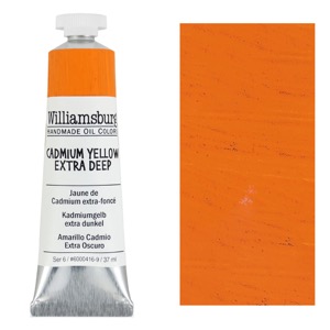Williamsburg Handmade Oil Colors 37ml Cadmium Yellow Extra Deep