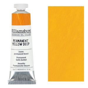 Williamsburg Handmade Oil Colors 37ml Permanent Yellow Deep