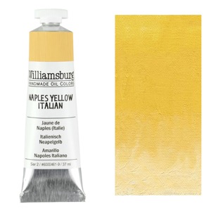 Williamsburg Handmade Oil Colors 37ml Naples Yellow Italian