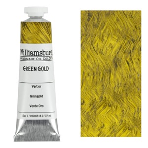 Williamsburg Handmade Oil Colors 37ml Green Gold