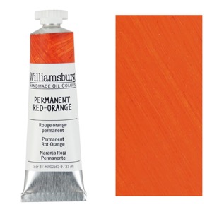 Williamsburg Handmade Oil Colors 37ml Permanent Red-Orange