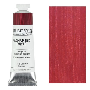 Williamsburg Handmade Oil Colors 37ml Cadmium Red Purple