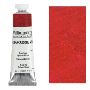 Williamsburg Handmade Oil Colors 37ml Quinacridone Red
