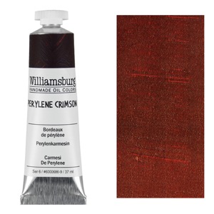 Williamsburg Handmade Oil Colors 37ml Perylene Crimson