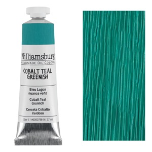 Williamsburg Handmade Oil Colors 37ml Cobalt Teal Greenish