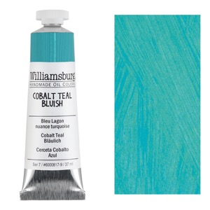 Williamsburg Handmade Oil Colors 37ml Cobalt Teal Bluish