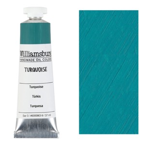 Williamsburg Handmade Oil Colors 37ml Turquoise