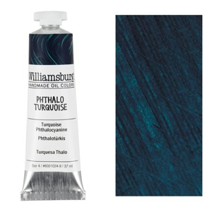 Williamsburg Handmade Oil Colors 37ml Phthalo Turquoise