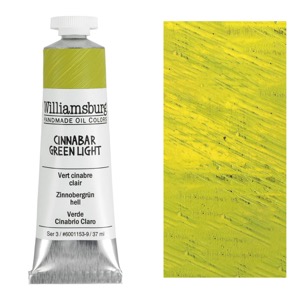 Williamsburg Handmade Oil Colors 37ml Cinnabar Green Light
