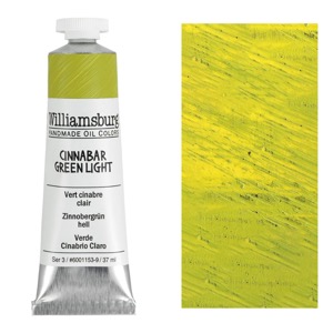 Williamsburg Handmade Oil Colors 37ml Cinnabar Green Light