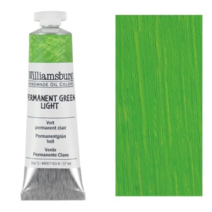 Williamsburg Handmade Oil Colors 37ml Permanent Green Light