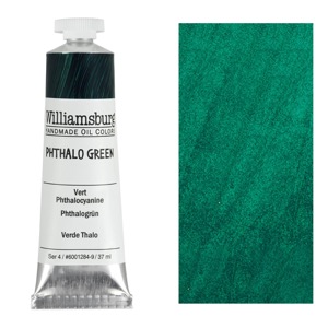 Williamsburg Handmade Oil Colors 37ml Phthalo Green