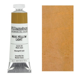 Williamsburg Handmade Oil Colors 37ml Mars Yellow Light