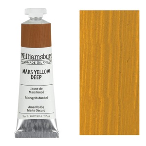 Williamsburg Handmade Oil Colors 37ml Mars Yellow Deep