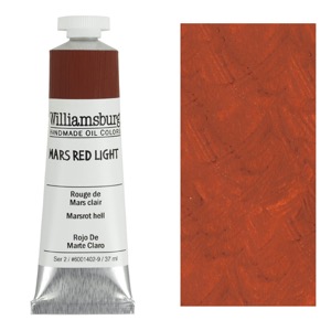 Williamsburg Handmade Oil Colors 37ml Mars Red Light