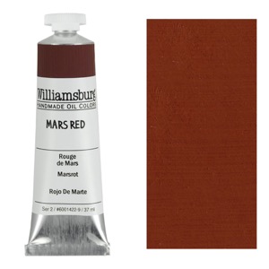 Williamsburg Handmade Oil Colors 37ml Mars Red