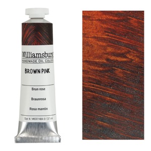 Williamsburg Handmade Oil Colors 37ml Brown Pink