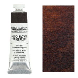 Williamsburg Handmade Oil Colors 37ml Dutch Brown (Transparent)