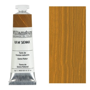 Williamsburg Handmade Oil Colors 37ml Raw Sienna