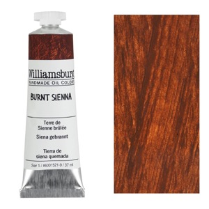Williamsburg Handmade Oil Colors 37ml Burnt Sienna
